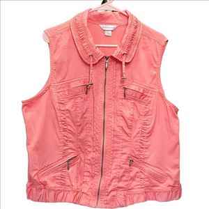 CHRISTOPHER & BANKS SALMON VEST